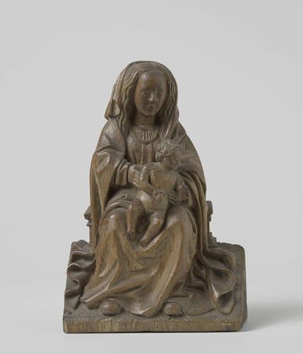 Maria met Kind, van een Aanbidding der koningen by anonymous
