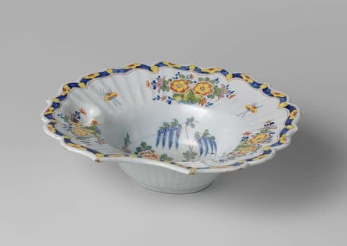 Scheerbekken van faience by anonymous