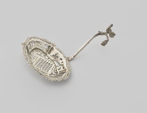 Strooilepel van zilver by Bartholomeus Smits