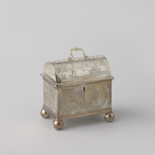 Knottekist van zilver by anonymous