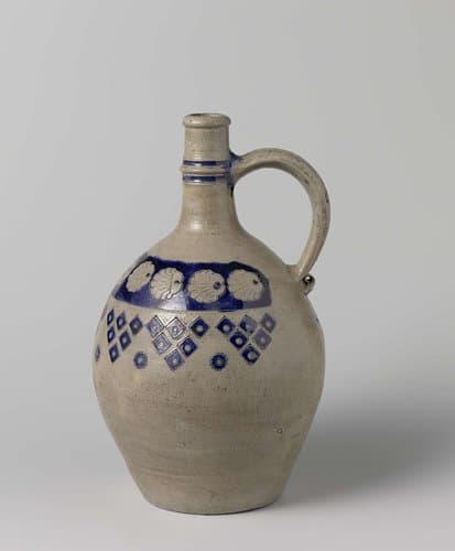 Pitcher with shells by anonymous