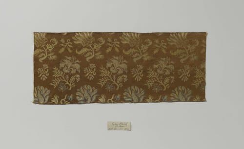 Fragment zijdesatijn by anonymous