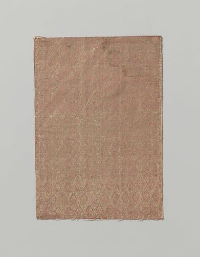 Fragment oosterse textiel by Unknown Artist