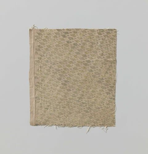 Fragment oosterse textiel by Unknown Artist