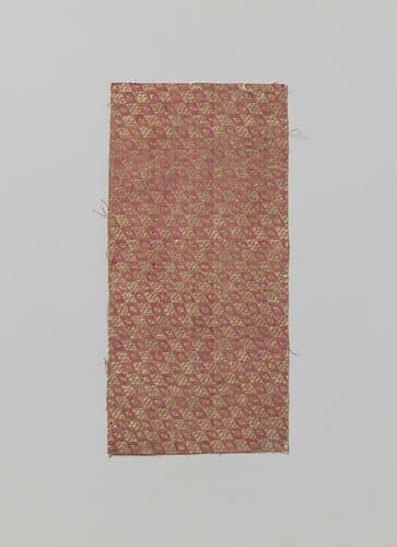 Fragment oosterse textiel by Unknown Artist