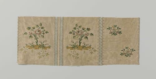 Fragment zijden pekin by anonymous