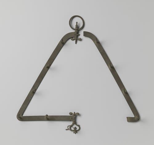 Hanger voor een haardstel by Unknown Artist