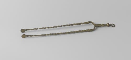 Haardtang met getordeerde tangdelen by anonymous