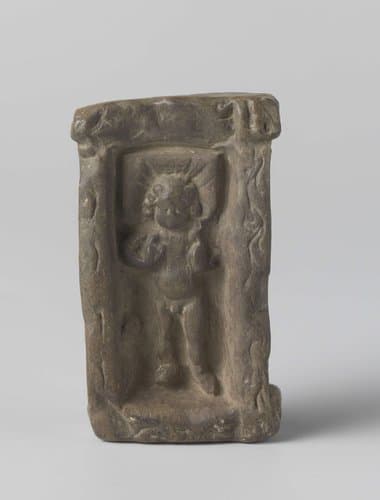 Crib with Christ Child by anonymous