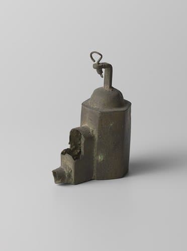 Olielamp van koper by anonymous