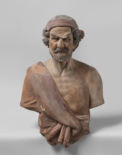 Bust of a Greek Philosopher (Hippocrates?) by anonymous