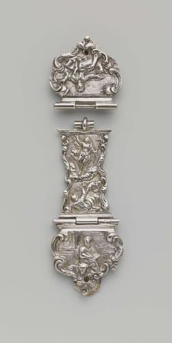 Boekslot met de verrijzenis van Maria by anonymous