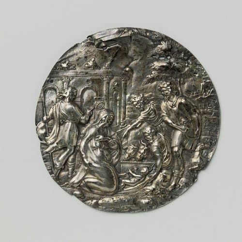 Aanbidding der herders by anonymous