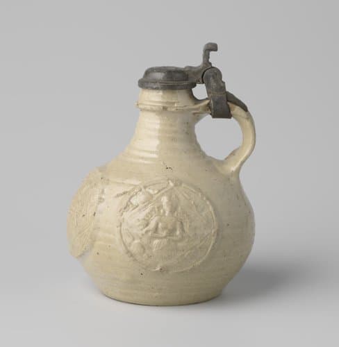 Jug with a personification of Hope by Anno Knütgen