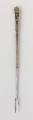 Four knives and a fork belonging to Emperor Charles V by anonymous