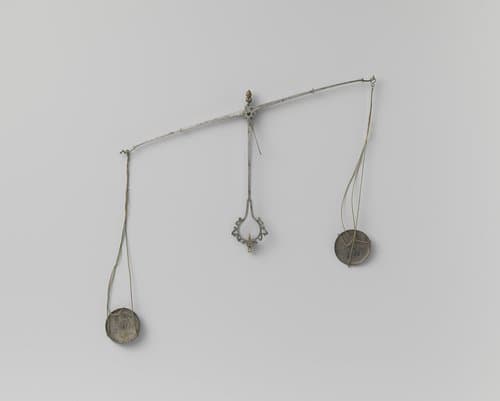 Goudbalans by Unknown Artist