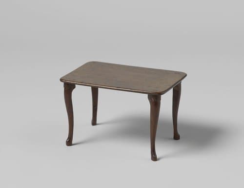 Tafel met rechthoekig blad by anonymous