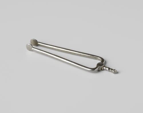 Haardtang met ronde by anonymous