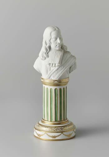 Cornelis de Witt (1623-1672) by Manufacture Oud-Loosdrecht