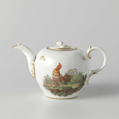 Part of a tea service by Manufacture Oud-Loosdrecht