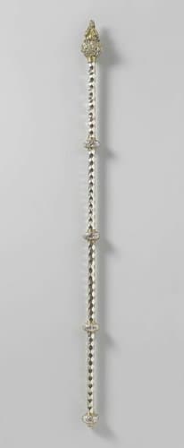 Ceremonial staff by Johannes Vuystinck