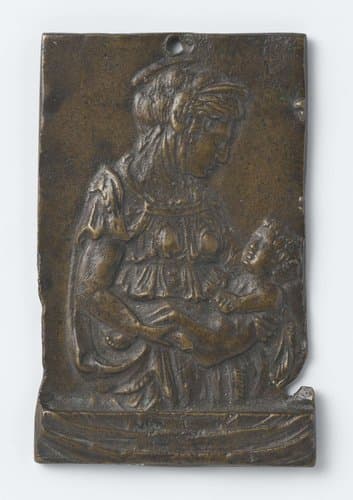 Maria met kind by Donatello