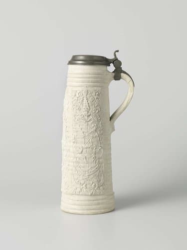 Tankard (schnelle) with three coats of arms by Hans Hilgers