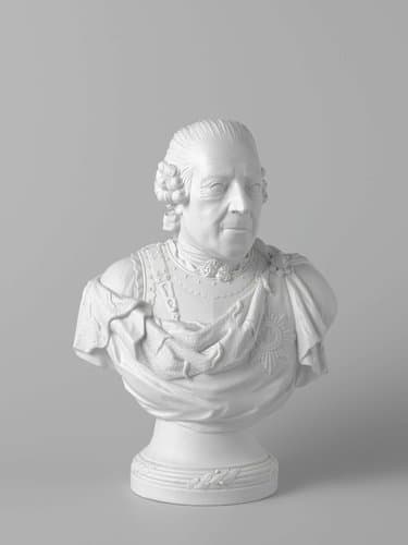 Bust of King Frederick the Great by anonymous