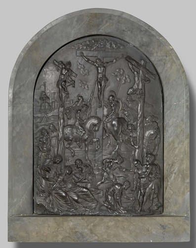 Crucifixion by Nicolas II Palardin; Martin Fiacre