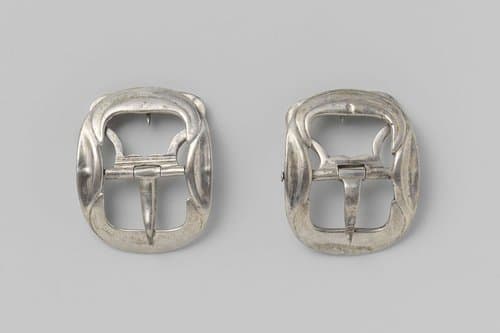 Schoengesp van zilver by anonymous