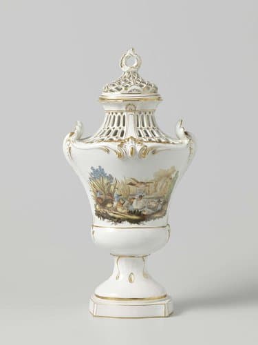 Group of vases by Manufacture Oud-Loosdrecht