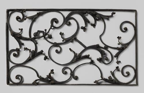 Grille, rechthoekig. Stijl Lodewijk XIV. by Unknown Artist