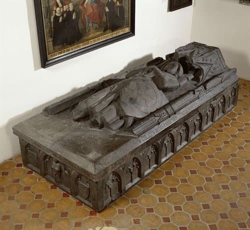 Graftombe van ridder Arnold van der Sluis van Heusden (ca. 1245-1296) by anonymous