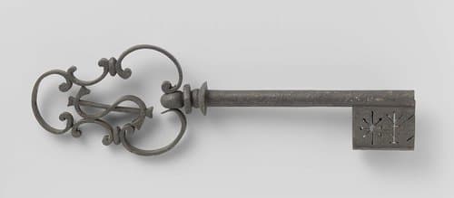 Key-shaped shop sign by anonymous