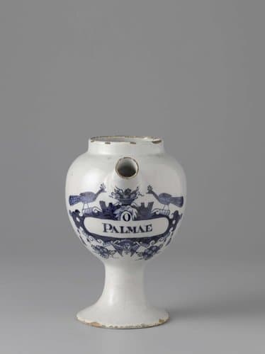 Apothekerspot van faience by anonymous
