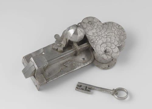 Lock with key by anonymous