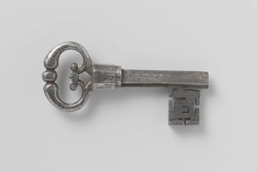 Chest lock with key by anonymous
