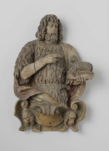 Demi-Figure of St John the Baptist by anonymous
