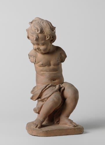 Seated Child by anonymous
