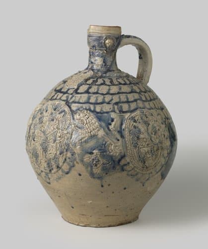 Jug with coats of arms by anonymous