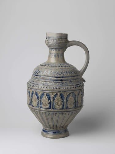 Jug with a representation of the electors