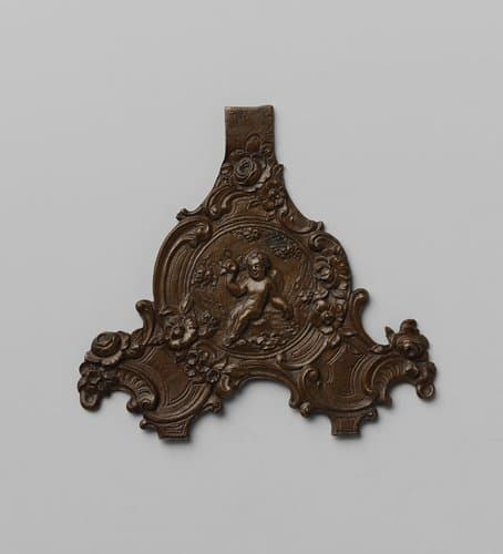 Model voor een haakplaat van een chatelaine by anonymous