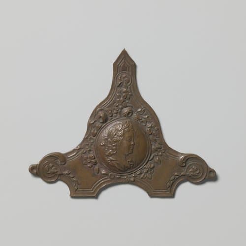 Model voor een haakplaat van een chatelaine by anonymous