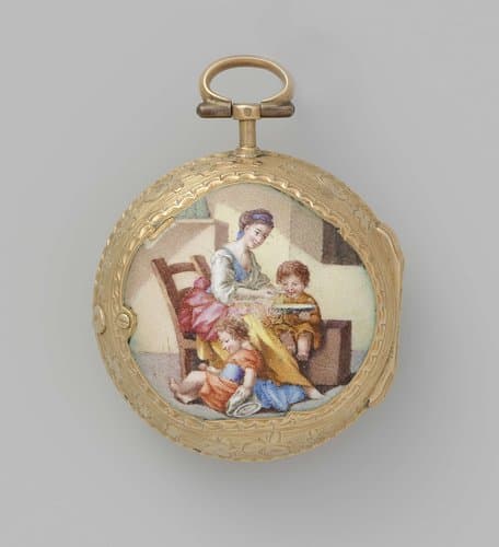 Watch with an Allegory of Motherhood by Jean Antoine Lépine