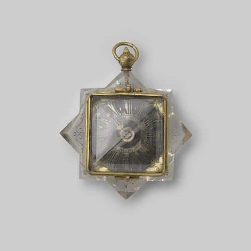 Stervormig horloge van kristal by Gribelin