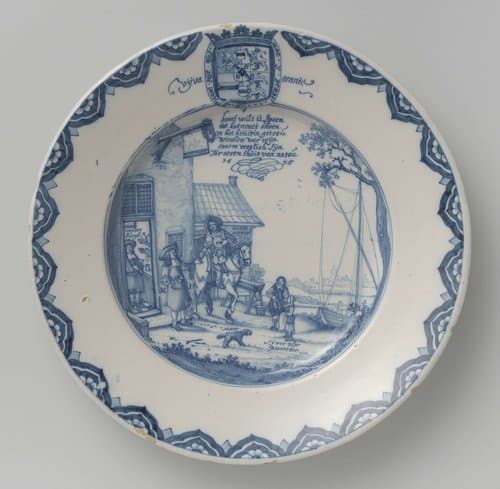 Dish with the Kruipin Inn by anonymous
