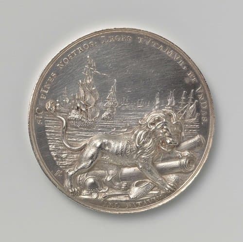 Vrede van Breda (1667) by Johannes Lutma (1624-1689)