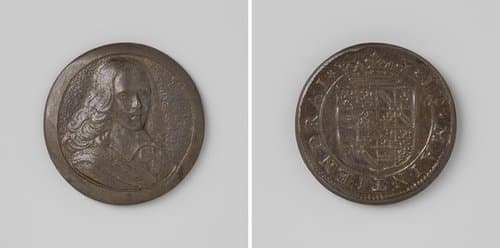 Verheffing van Willem III tot opperbevelhebber van land-en zeemacht by anonymous