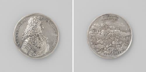 Verovering van Marstrandt door de graaf van Guldenleeuw by anonymous