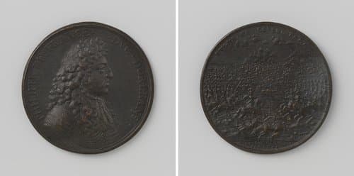 Overwinning van de Fransen bij Kassel, ter ere van de hertog van Orleans by Nicolas Delahaye